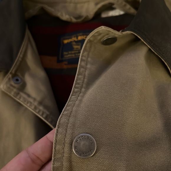 Vintage Woolrich Canvas Aztec Western Lined - Picture 10 of 11